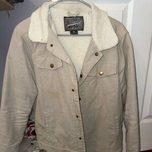 Brooklyn Cloth Corduroy Sherpa lined jacket